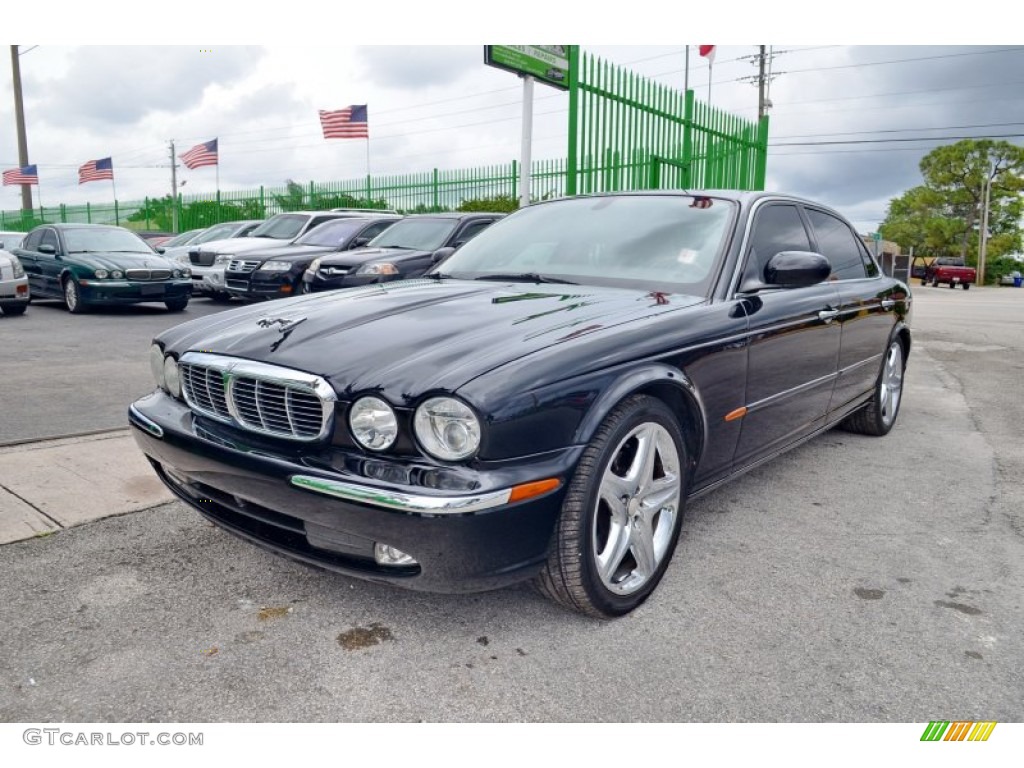2005 XJ XJ8 L - Ebony / Champagne photo #3