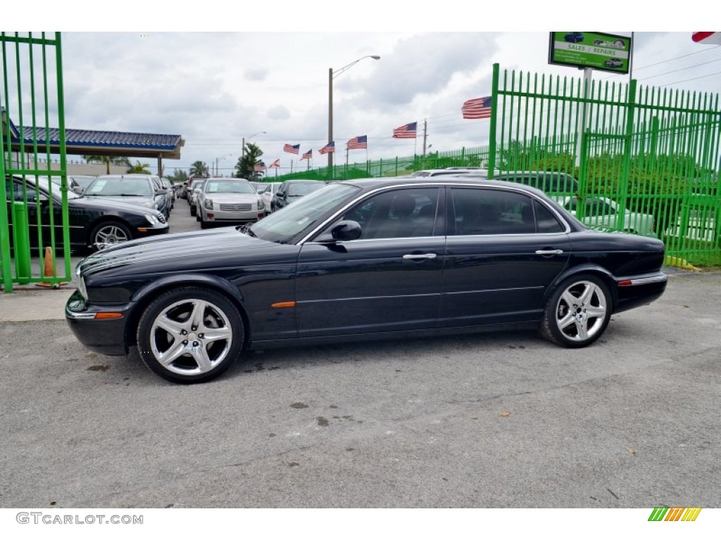 2005 XJ XJ8 L - Ebony / Champagne photo #5