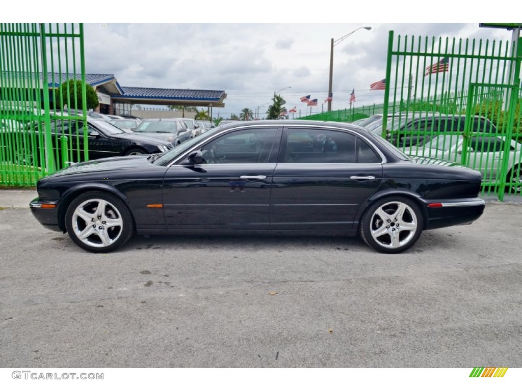 2005 XJ XJ8 L - Ebony / Champagne photo #6
