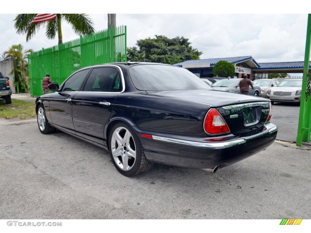 2005 XJ XJ8 L - Ebony / Champagne photo #8
