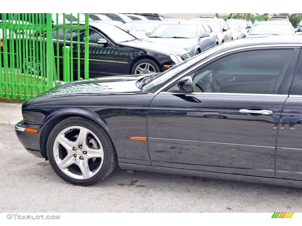 2005 XJ XJ8 L - Ebony / Champagne photo #11