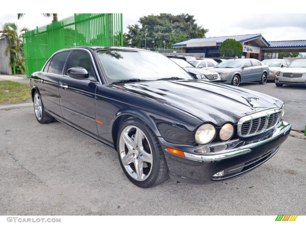 2005 XJ XJ8 L - Ebony / Champagne photo #25