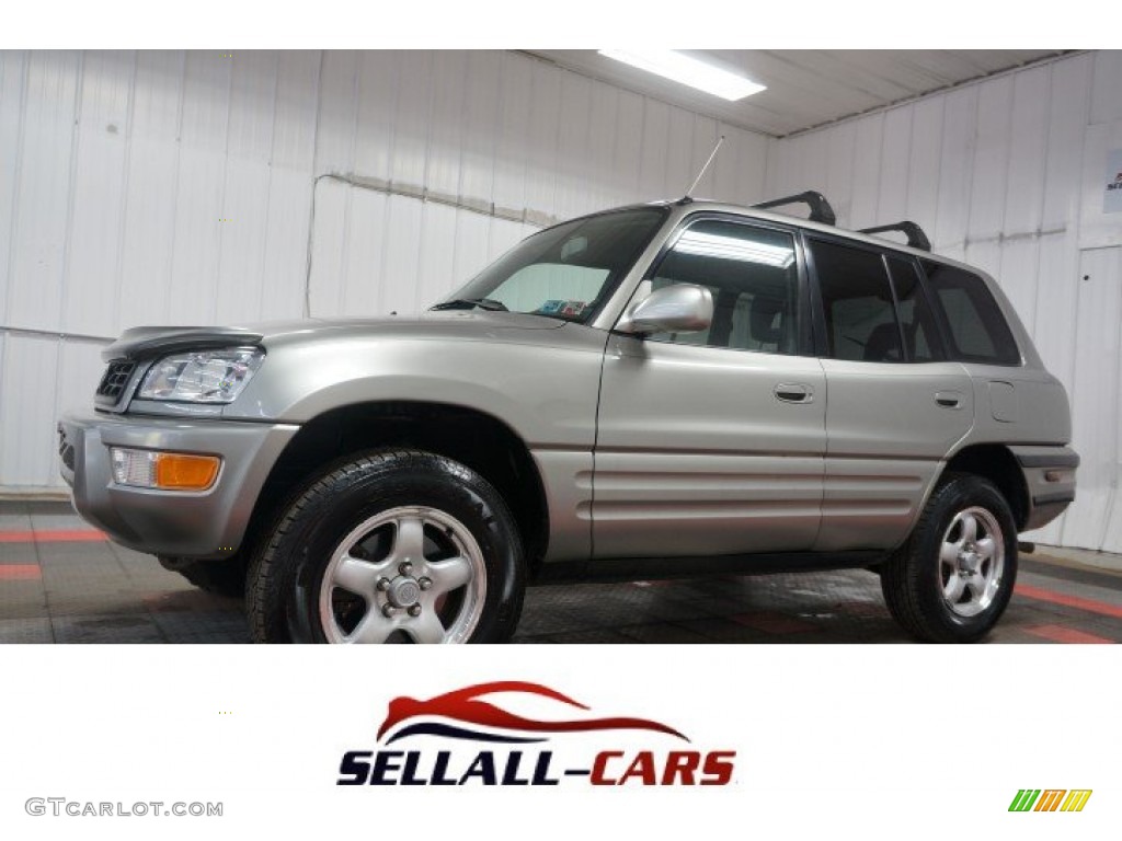 2000 RAV4 4WD - Quicksilver / Gray photo #1