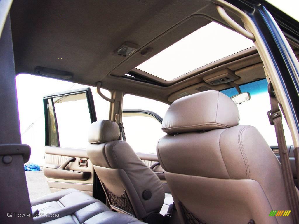 1996 Land Cruiser  - Dark Emerald Pearl Metallic / Beige photo #22