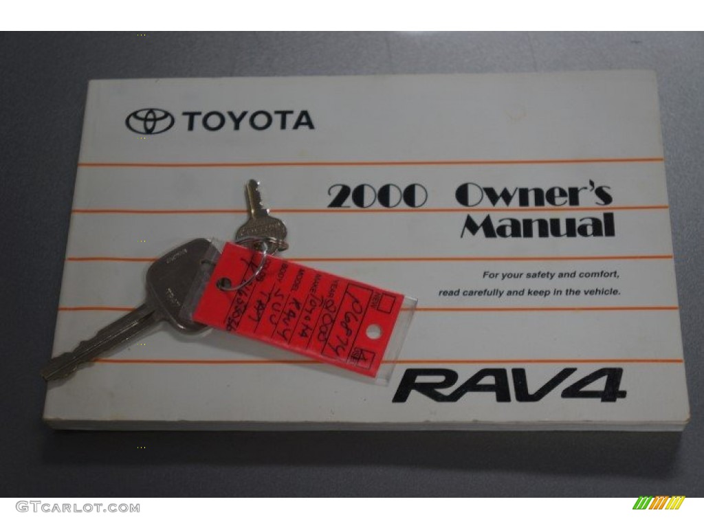 2000 Toyota RAV4 4WD Books/Manuals Photo #108002081