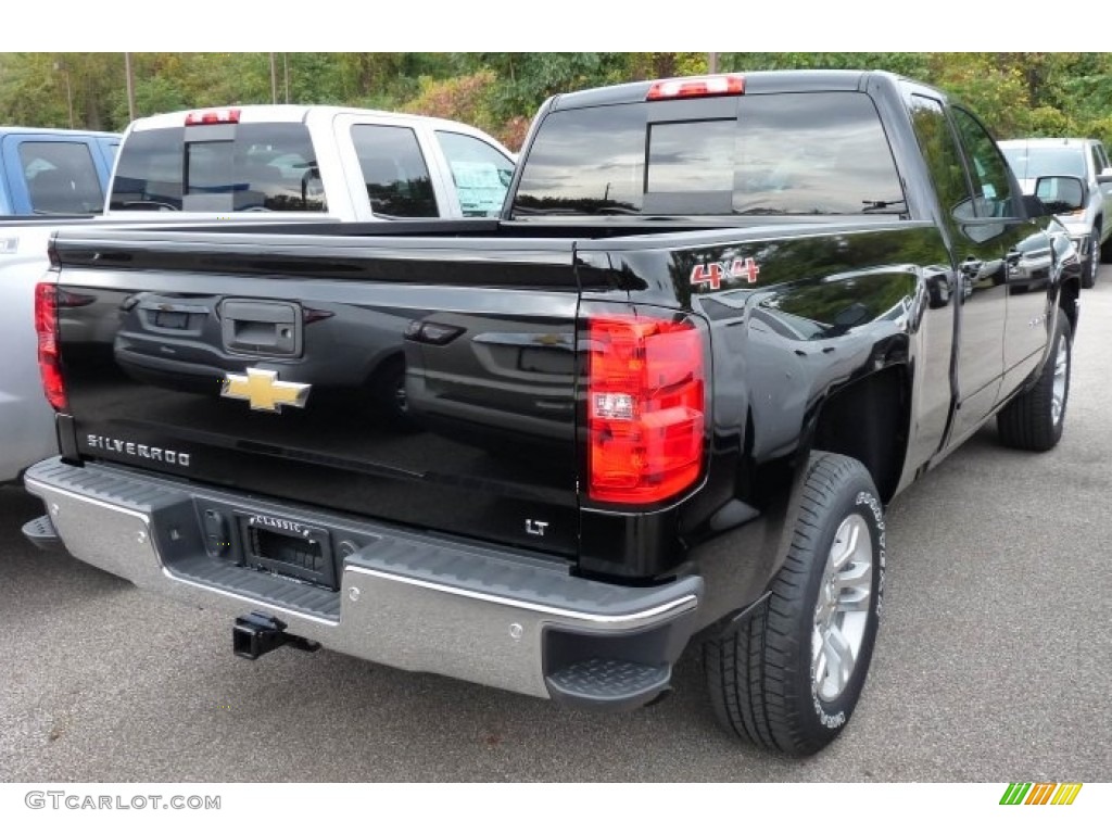 2016 Silverado 1500 LT Double Cab 4x4 - Black / Jet Black photo #2