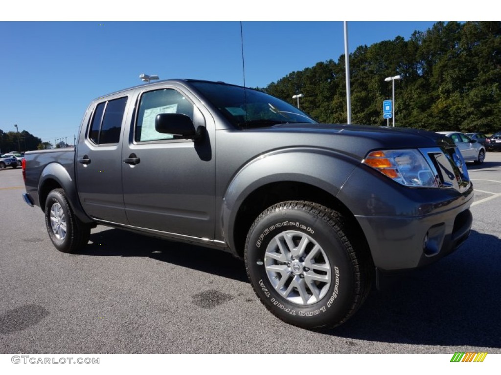 Gun Metallic 2016 Nissan Frontier SV Crew Cab Exterior Photo #108002891