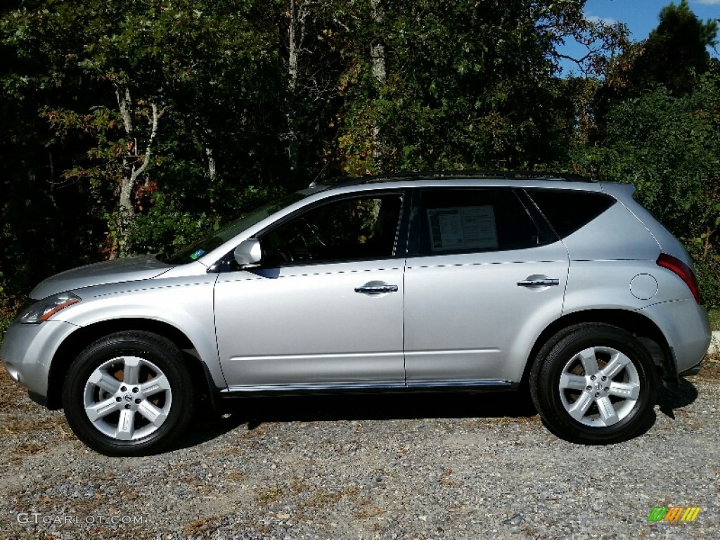 2007 Murano SL AWD - Brilliant Silver Metallic / Charcoal photo #5