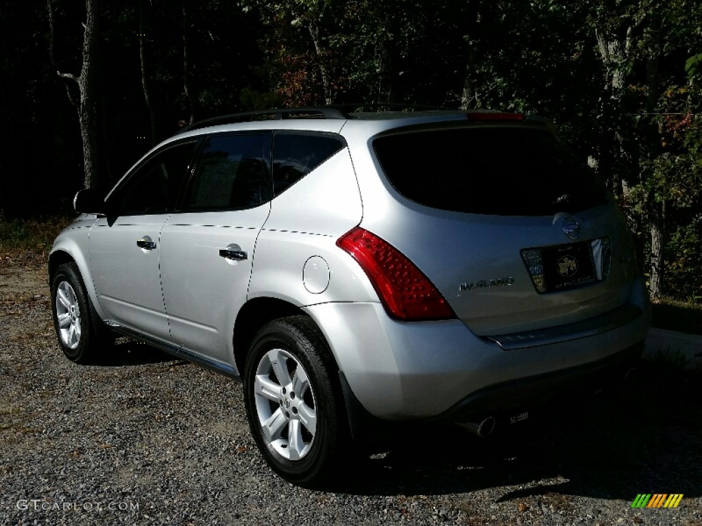 2007 Murano SL AWD - Brilliant Silver Metallic / Charcoal photo #6