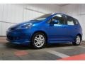 2008 Vivid Blue Pearl Honda Fit Sport  photo #2