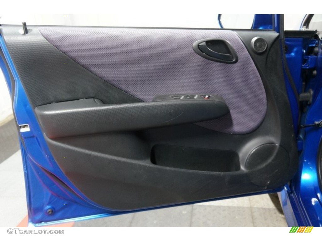 2008 Fit Sport - Vivid Blue Pearl / Black/Grey photo #12