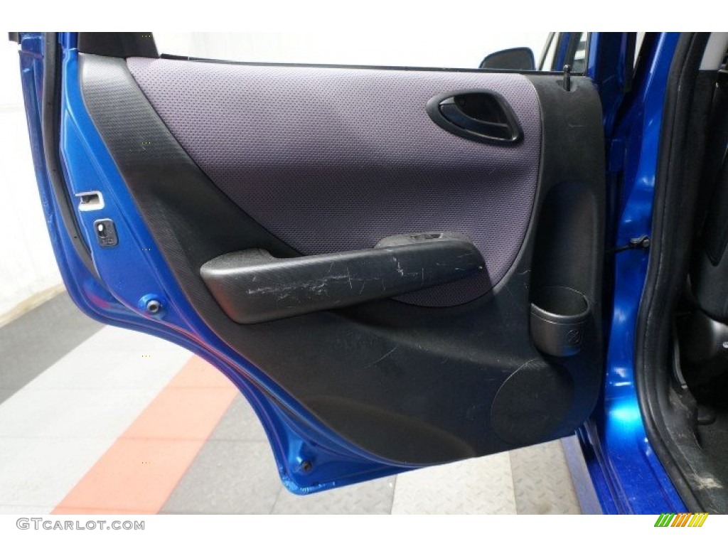 2008 Fit Sport - Vivid Blue Pearl / Black/Grey photo #15