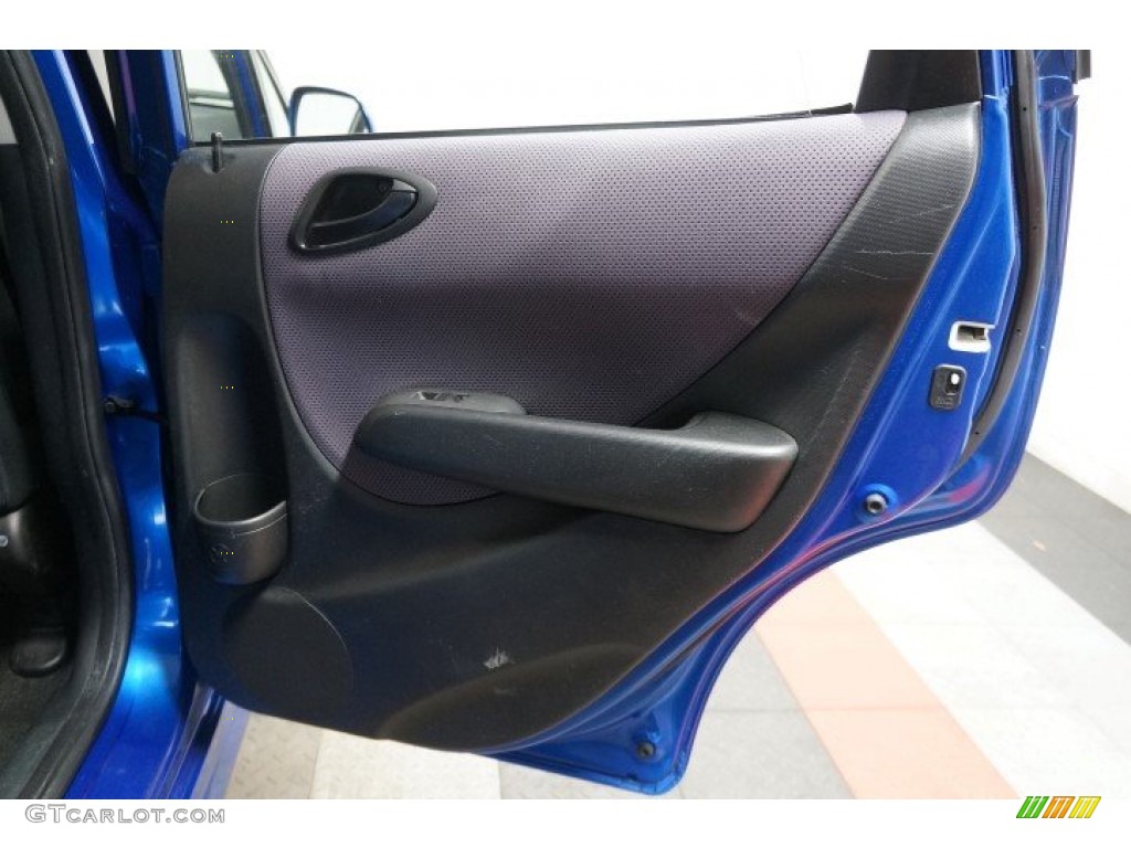2008 Fit Sport - Vivid Blue Pearl / Black/Grey photo #16