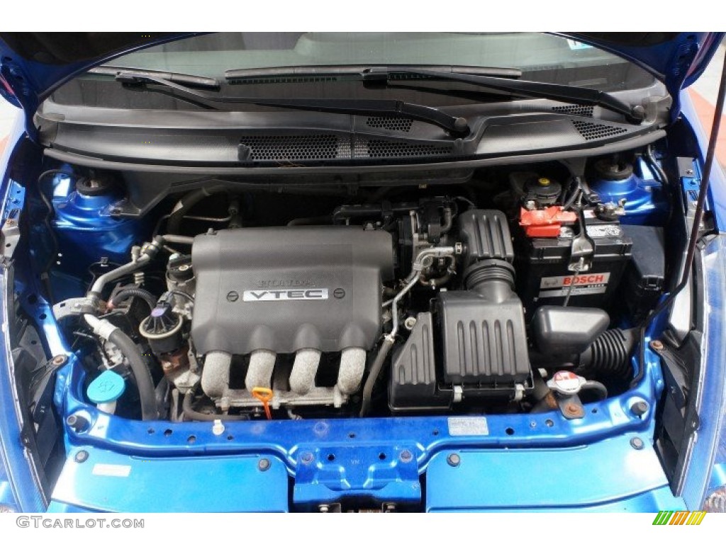 2008 Fit Sport - Vivid Blue Pearl / Black/Grey photo #34