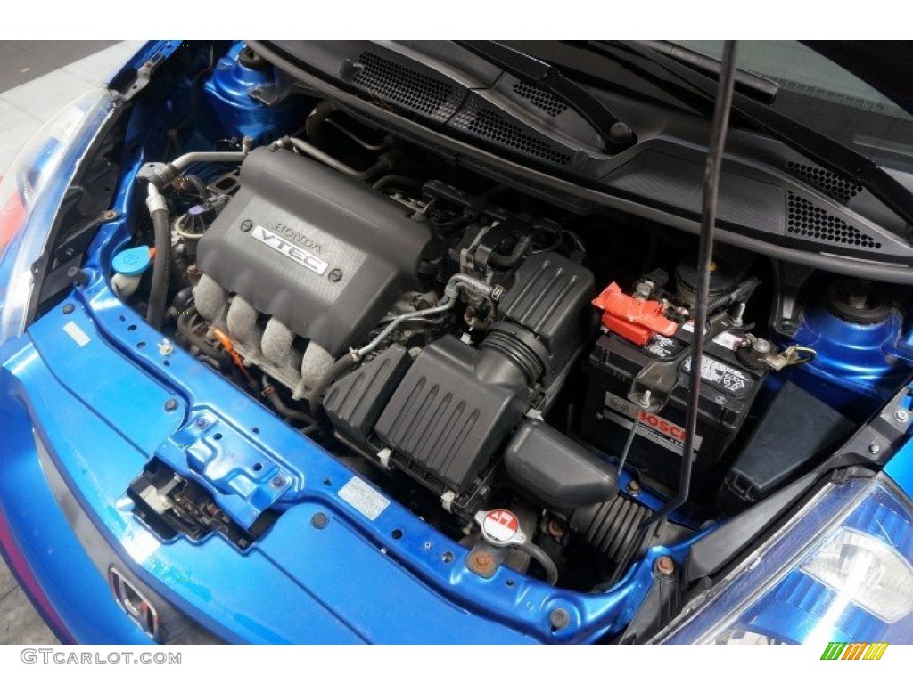 2008 Fit Sport - Vivid Blue Pearl / Black/Grey photo #37