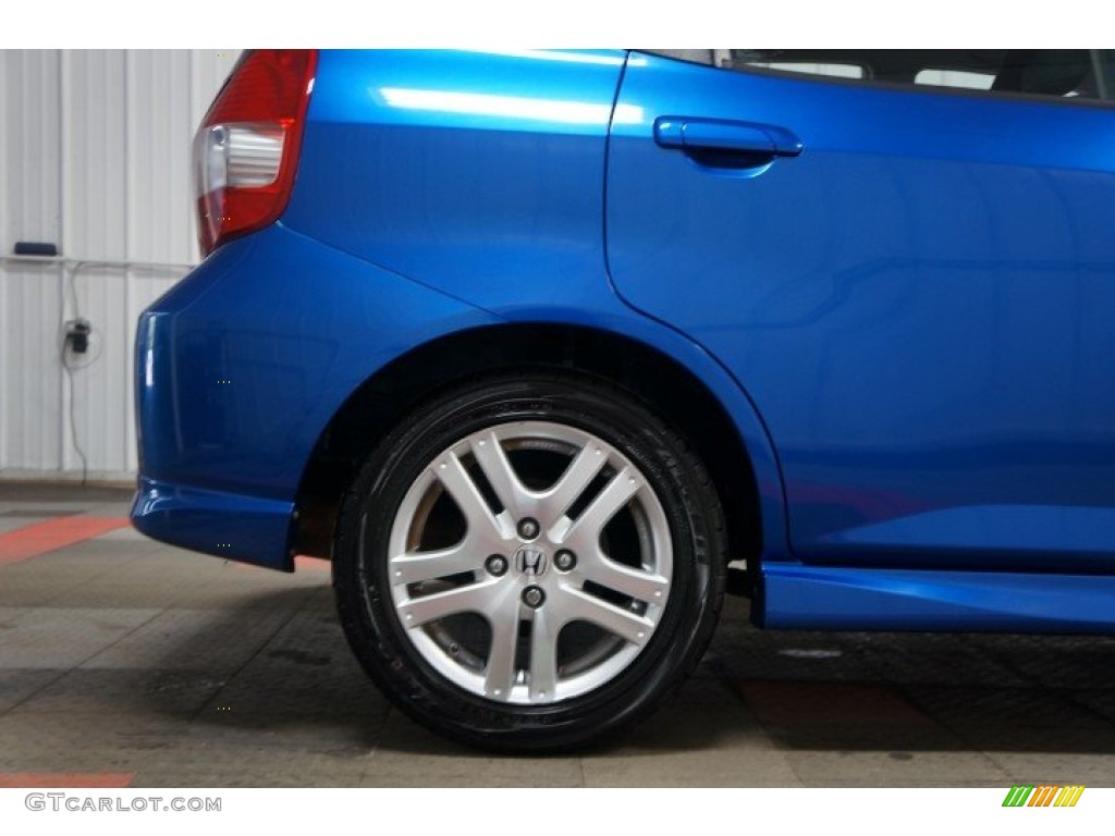 2008 Fit Sport - Vivid Blue Pearl / Black/Grey photo #50