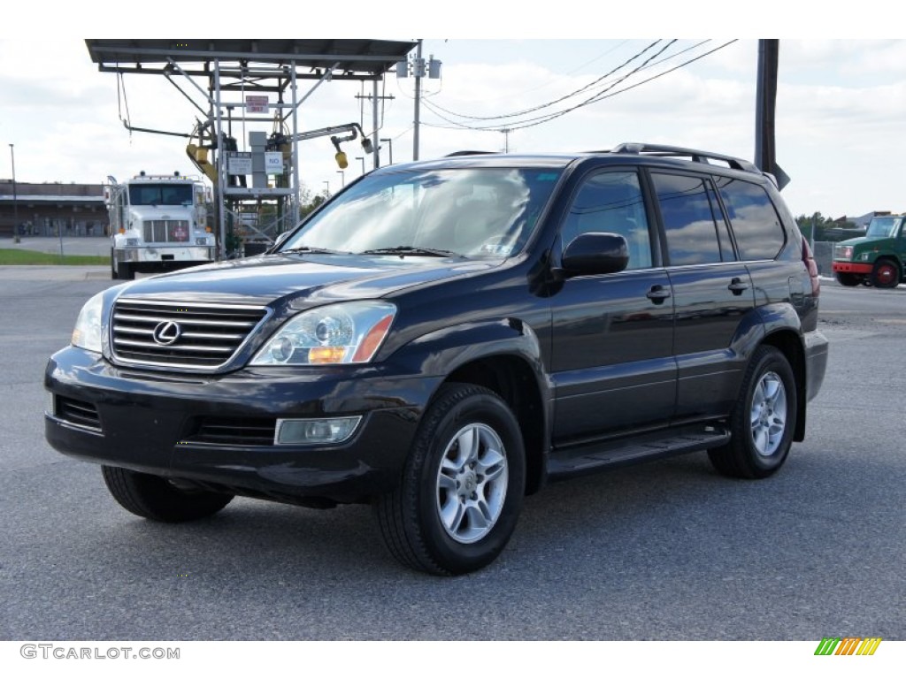 2005 GX 470 - Blue Meridian Pearl / Ivory photo #8