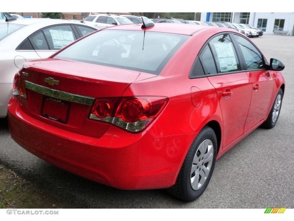 Red Hot 2016 Chevrolet Cruze Limited LS Exterior Photo #108004862