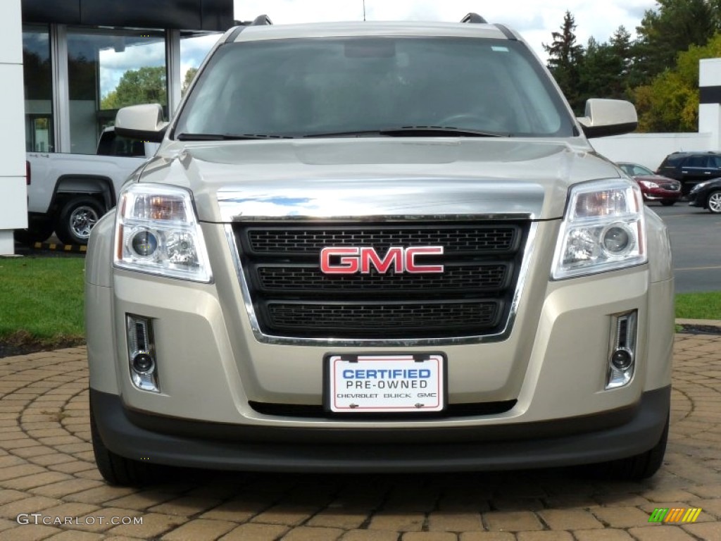 2012 Terrain SLE AWD - Gold Mist Metallic / Jet Black photo #3
