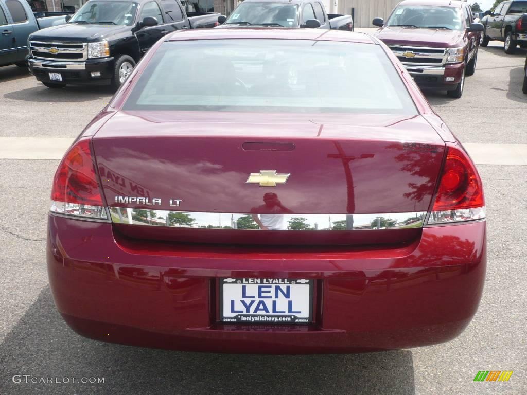2009 Impala LT - Red Jewel Tintcoat / Ebony photo #5