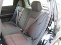 2016 Chevrolet Sonic Jet Black/Brick Interior Rear Seat Photo
