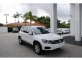 Pure White 2015 Volkswagen Tiguan S