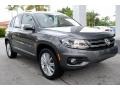 2014 Pepper Gray Metallic Volkswagen Tiguan SE  photo #2