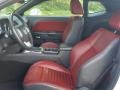 Radar Red/Dark Slate Gray Front Seat Photo for 2013 Dodge Challenger #108013148