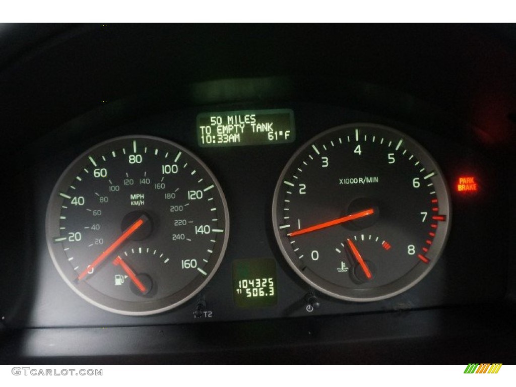 2007 S40 T5 - Black / Dark Beige/Quartz photo #30