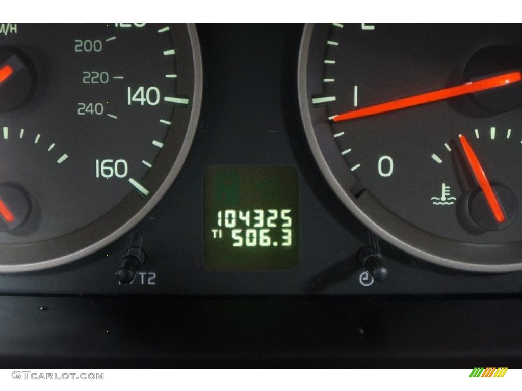 2007 S40 T5 - Black / Dark Beige/Quartz photo #31