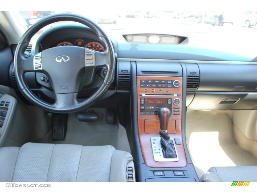 2005 G 35 Sedan - Lakeshore Slate Blue / Wheat photo #9