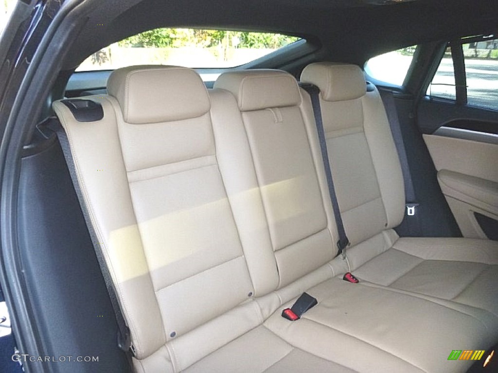2012 X6 M  - Carbon Black Metallic / Bamboo Beige photo #24