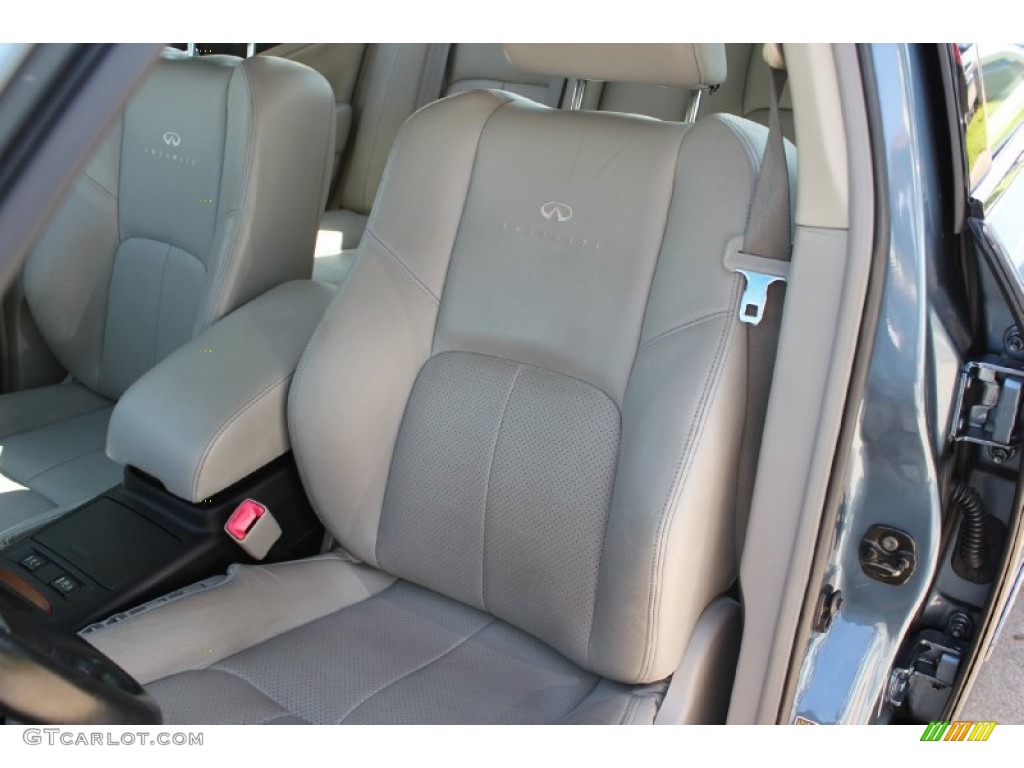 2005 G 35 Sedan - Lakeshore Slate Blue / Wheat photo #13