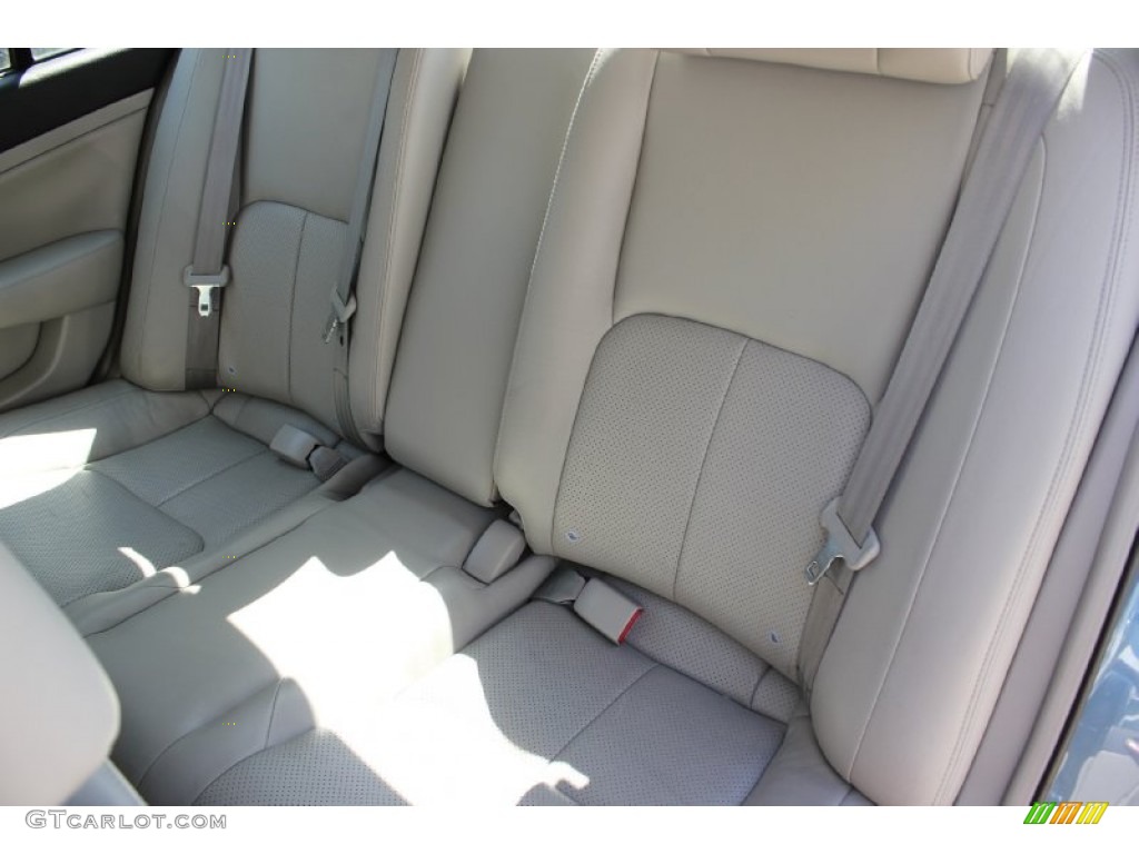 2005 G 35 Sedan - Lakeshore Slate Blue / Wheat photo #16