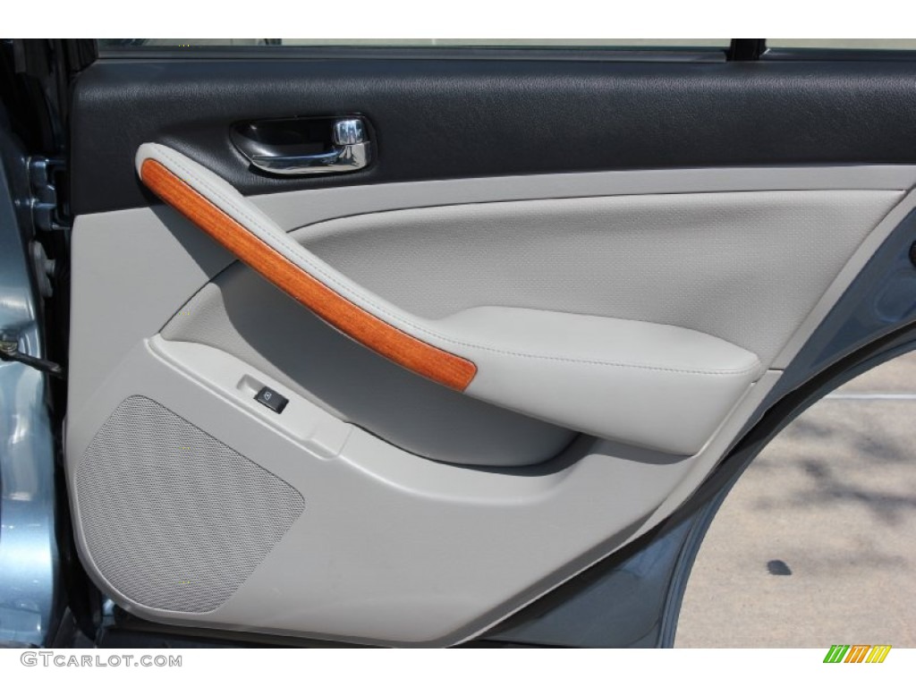 2005 G 35 Sedan - Lakeshore Slate Blue / Wheat photo #18