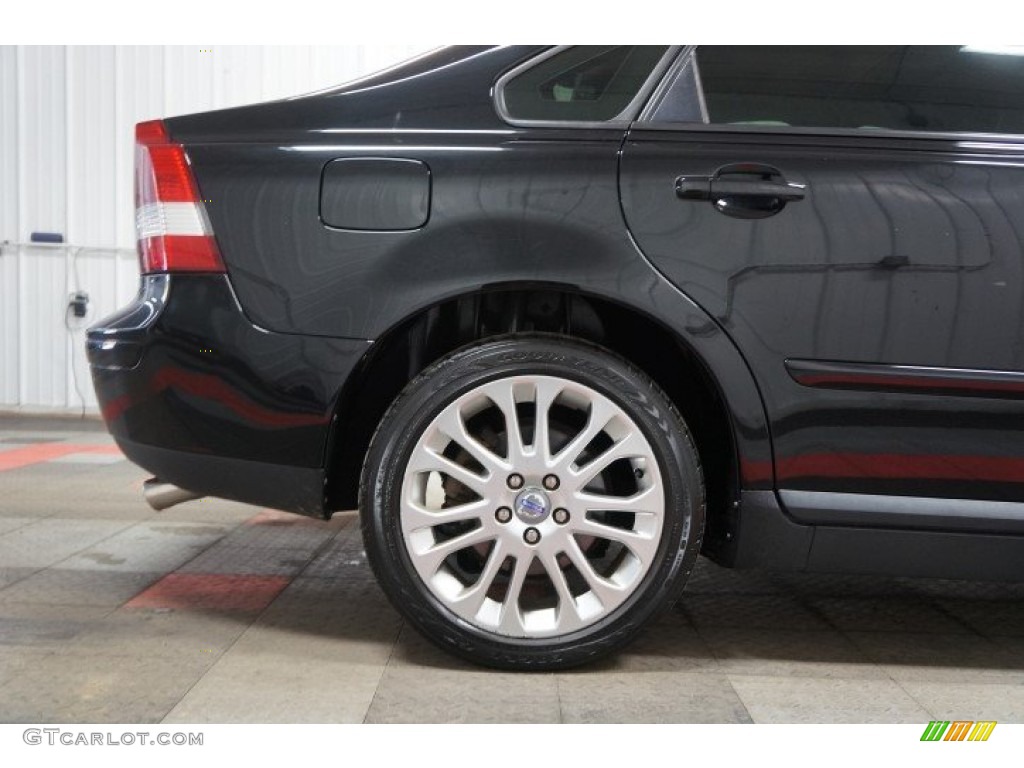 2007 S40 T5 - Black / Dark Beige/Quartz photo #55