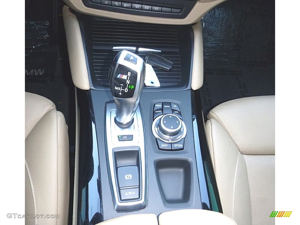 2012 X6 M  - Carbon Black Metallic / Bamboo Beige photo #34