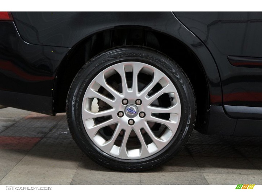 2007 S40 T5 - Black / Dark Beige/Quartz photo #56