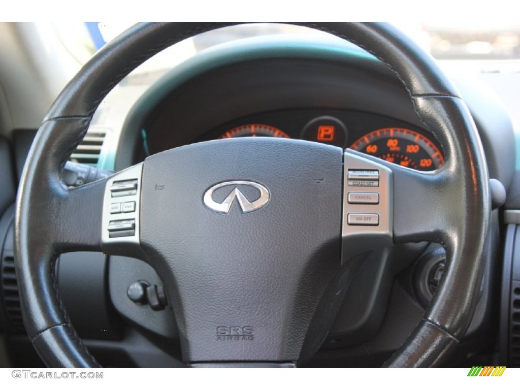 2005 G 35 Sedan - Lakeshore Slate Blue / Wheat photo #27