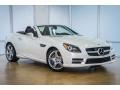 Diamond Silver Metallic 2016 Mercedes-Benz SLK 300 Roadster Exterior