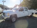 Summit White - Silverado 2500HD Work Truck Crew Cab 4x4 Photo No. 3
