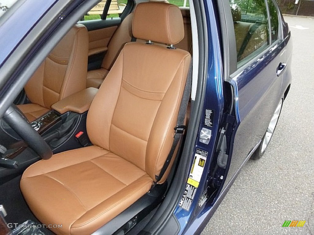 Saddle Brown Dakota Leather Interior 2011 BMW 3 Series 328i xDrive Sedan Photo #108015932