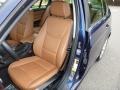 Saddle Brown Dakota Leather Front Seat Photo for 2011 BMW 3 Series #108015932
