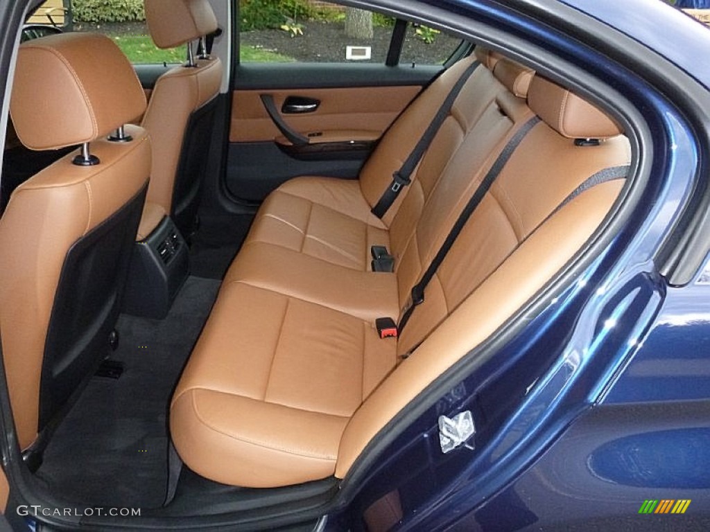 2011 3 Series 328i xDrive Sedan - Deep Sea Blue Metallic / Saddle Brown Dakota Leather photo #17