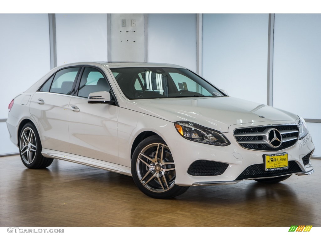 2016 E 400 Sedan - Polar White / Black photo #12