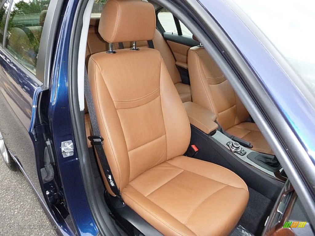 2011 3 Series 328i xDrive Sedan - Deep Sea Blue Metallic / Saddle Brown Dakota Leather photo #19