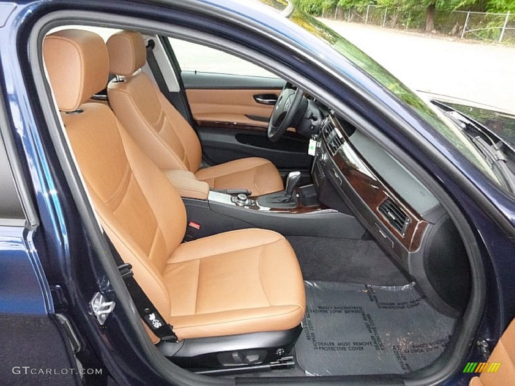 2011 3 Series 328i xDrive Sedan - Deep Sea Blue Metallic / Saddle Brown Dakota Leather photo #20