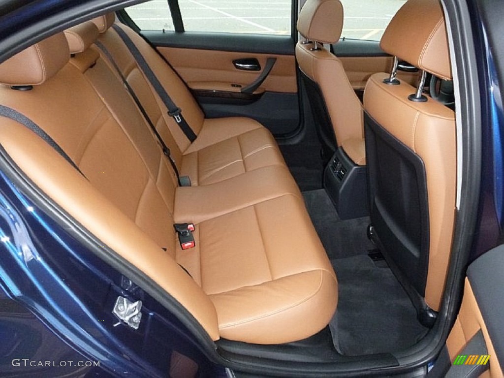 2011 3 Series 328i xDrive Sedan - Deep Sea Blue Metallic / Saddle Brown Dakota Leather photo #23