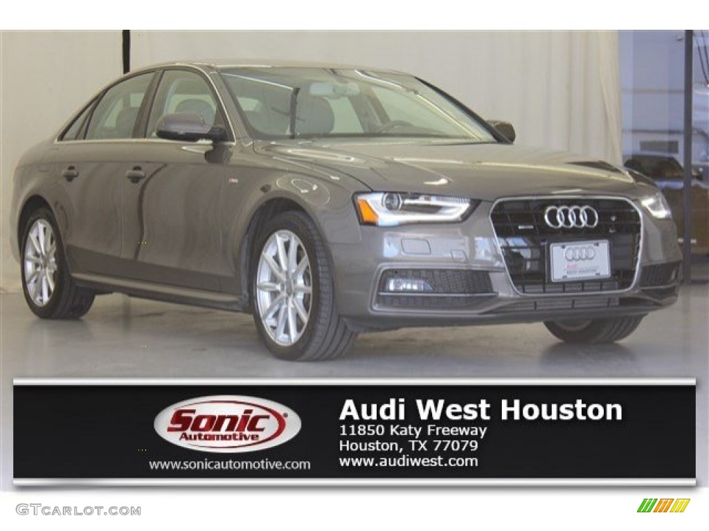 2015 A4 2.0T Premium Plus quattro - Dakota Gray Metallic / Titanium Gray/Black photo #1