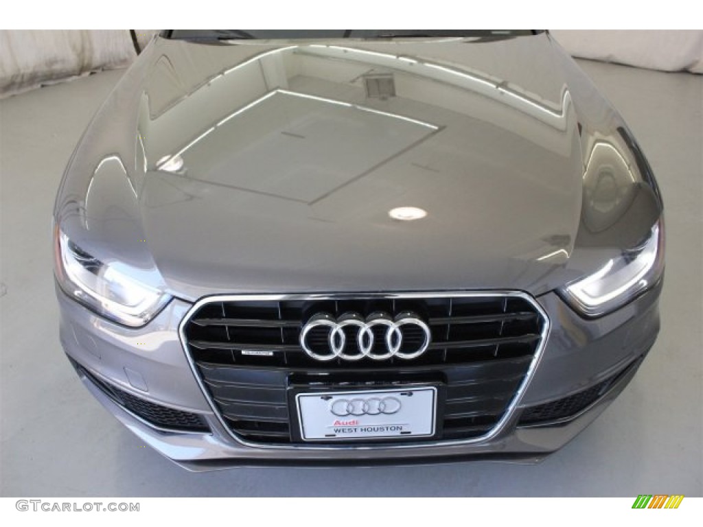 2015 A4 2.0T Premium Plus quattro - Dakota Gray Metallic / Titanium Gray/Black photo #2